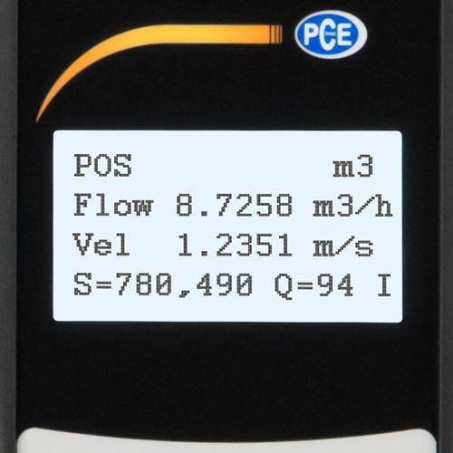PCE-TDS 100HS - Ροόμετρο Υπερήχων Ø20-720 mm