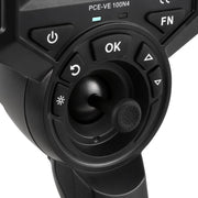 Χειριστήριο ενδοσκοπίου PCE Instruments PCE-VE 100N4 με joystick και πλήκτρα OK/FN σε μαύρο σώμα