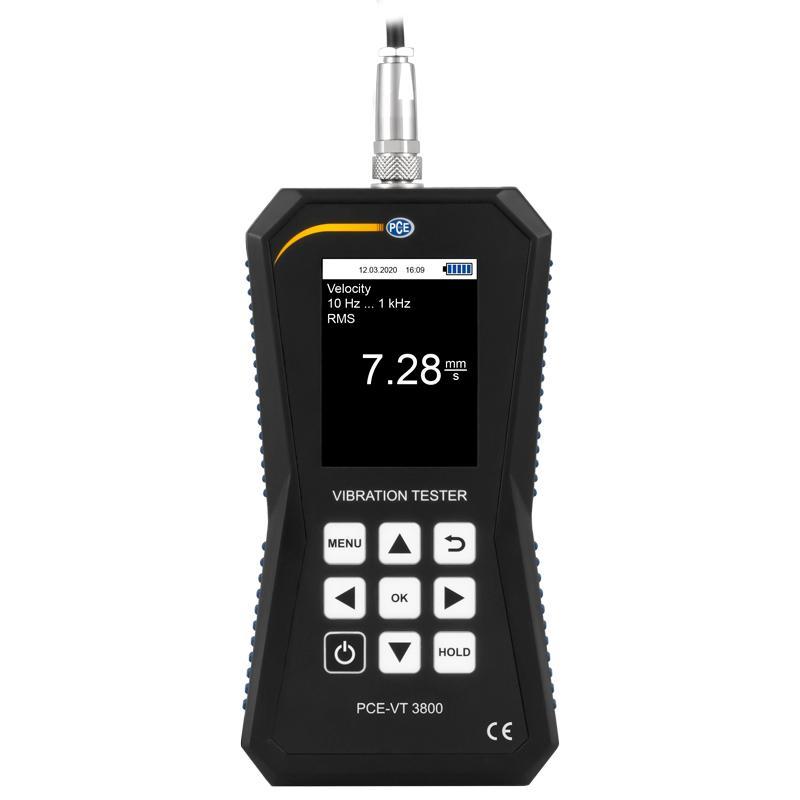 Μετρητής Δονήσεων με Αισθητήρα Βελόνας με ενωματωμένη μπαταρία Pce