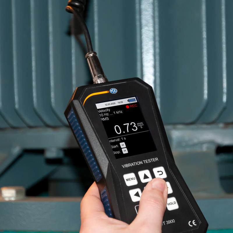 Μετρητής Δονήσεων / FFT / Μαγνητικός / Mπαταρία Λιθίου Pce