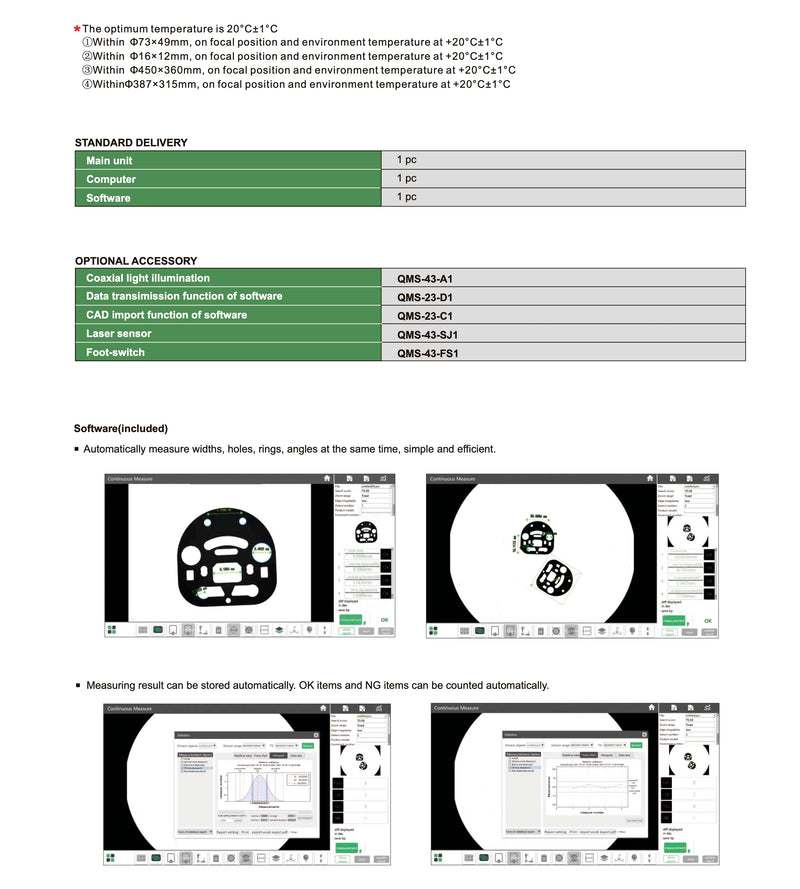 Σύστημα Ταχειας Μέτρησης Insize