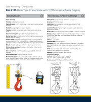 Γερανοζυγός εώς 30 τόνους  με αποσπώμενη οθόνη Eilon