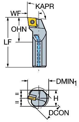 Μανέλες Τόρνου Τρυπας Εσωτερική - Ρομβος CC-- Echain