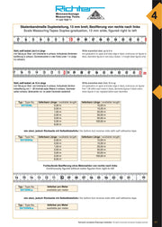 Αυτοκόλλητη Μετροταινία Ατσάλινη (προς τα αριστερά) 13 mm Richter
