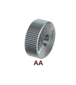 Ροδάκι κανέλαζ Zeus AA ZAA 20x8x6 mm, ίσιο, μεταλλικό με οδοντωτή περιφέρεια και κεντρική οπή
