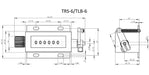 TLB-6 - Στροφόμετρο Counter 6 ψηφίων - Δεξιόστροφο