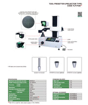 Tool Presetter Projector Type Insize