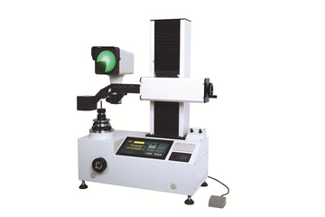 Insize TLP-P340 projector-type tool presetter, white, with green projection screen and digital control panel
