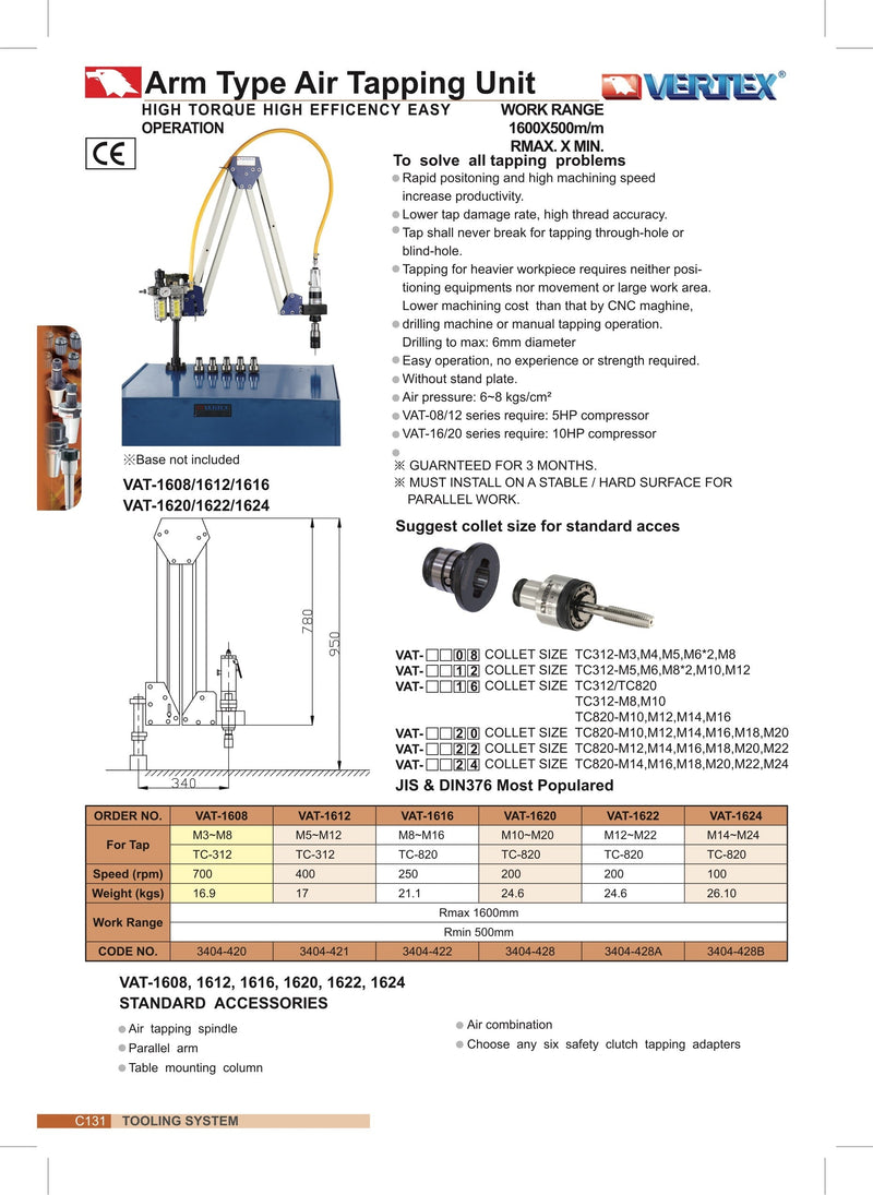 Κολαουζιέρα Αέρος Vertex