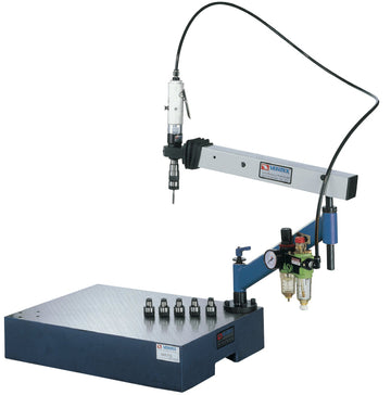 Κολαουζιέρα αέρος mini Vertex VAT-708 με βάση, βραχίονα, πνευματικό μοτέρ και ρυθμιστή με μανόμετρο