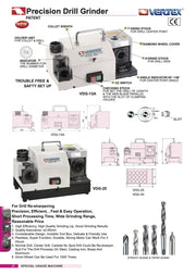 Τροχιστικο Τρυπανιων 90°-140° Μοιρών Vertex