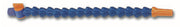 Σετ Jeton V-63720 σωλήνας 36cm 3/8" μπλε με αρθρωτά τμήματα, ακροφύσιο και διακόπτη πορτοκαλί