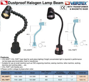 Φωτιστικό Mαγνητικό Αλογόνου Vertex