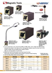 Ανταλλακτική Μαγνητική Βάση 60 x 50 x 55 mm Vertex