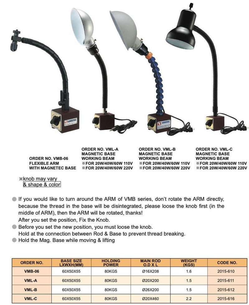 Φωτιστικό Μαγνητικό Vertex