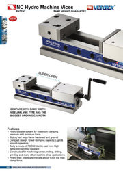 Μέγγενη NC Hydro Vertex