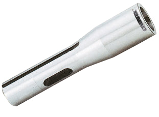 Κώνος προσαρμογής Vertex VQ-121 R8 σε Morse, μεταλλικός ασημί με εγκοπή και οβάλ άνοιγμα εξαγωγής