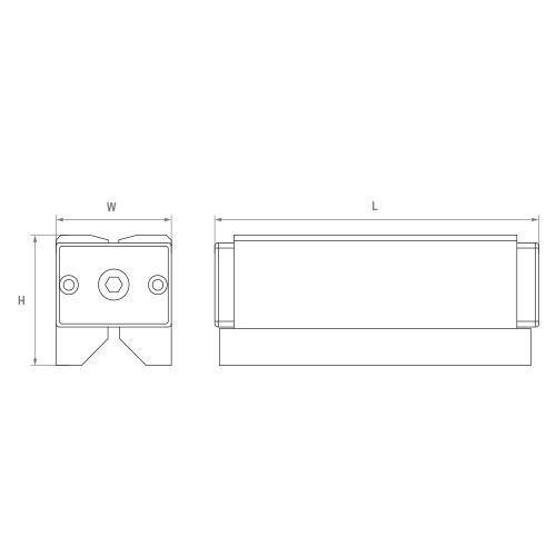 Permanent Magnetic Clamping Block Walmag