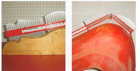 Προφιλόμετρο Μεταλλικό Σετ 2-5 τεμαχίων Staba